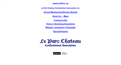 Desktop Screenshot of leparc.us