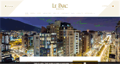 Desktop Screenshot of leparc.com.ec